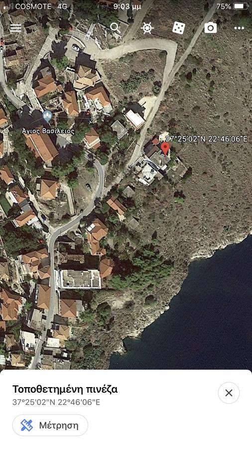 Villa Castle Sea View Parálion Ástros Exteriér fotografie